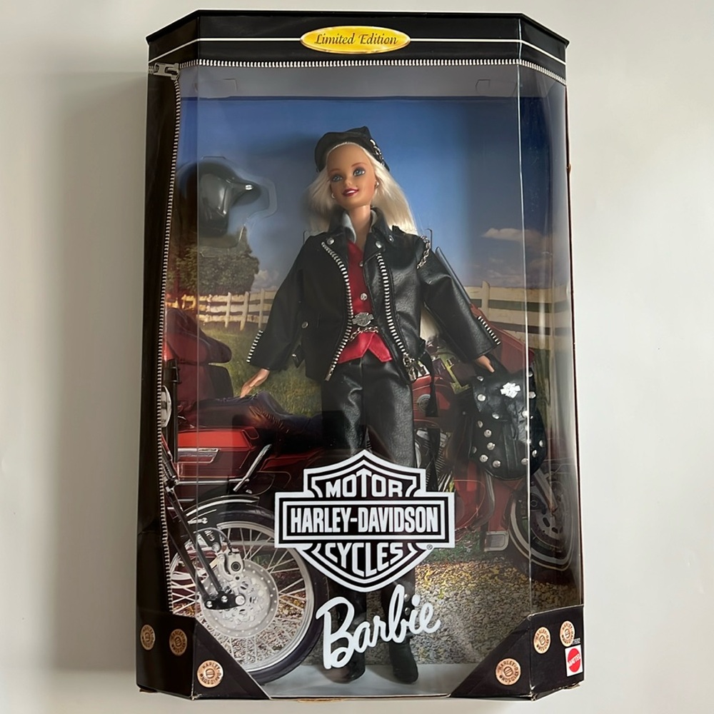 Harley-Davidson Barbie Collector Doll 1997 1st in Series Mattel Vintage
